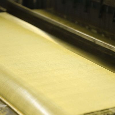 Buen precio Rejas de alambre tejido de latón utilizadas para la fabricación de papel en línea