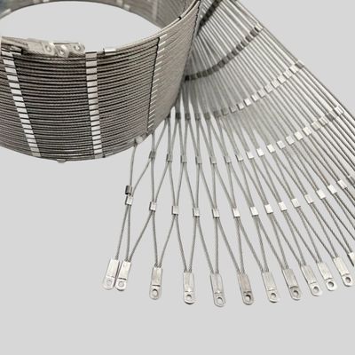 Harga yang bagus Stainless Steel Wire Rope Zoo Mesh 304 304L 316 306L Bahan on line