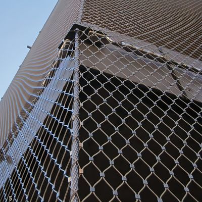 سعر جيد شبكة الكابلات المقاومة للصدأ المستدامة النوع المنسوج بين النوع و النوع الحاجز الانترنت