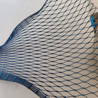 Harga yang bagus Black Oxide Stainless Steel Cable Mesh on line