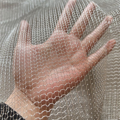 Harga yang bagus EMI Shielding Knitted Stainless Steel Mesh Roll Width 4′′ 6′′ 12′′ 18′′ 24′′ 30′′ OR 42′′ on line