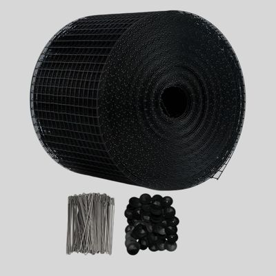 قیمت خوب 22CM ارتفاع ضد پرنده شبکه برای پانل های خورشیدی سیاه PVC پوشش داده شده آنلاین