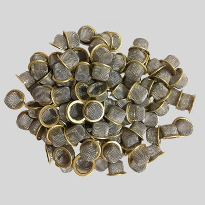 Dome Bentuk Wire Mesh Filter 8mm Tinggi Dengan Stainless Steel Kuningan Wire Mesh