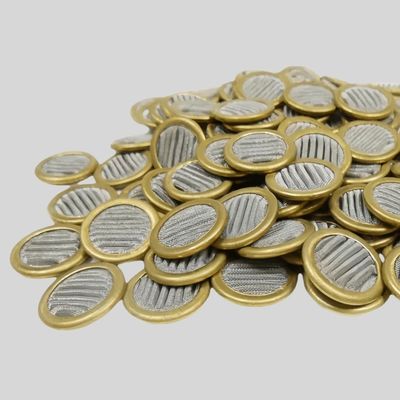 Harga yang bagus Alloy Mesh Pleated Filter Disc Micron 10mm 12mm 14mm 20mm 30mm 40mm on line