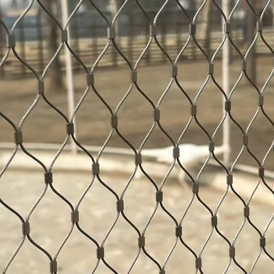 Harga yang bagus Opsi Koneksi Border Rope Mesh Ferrule Steel on line